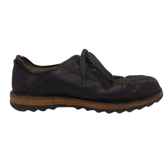 Dr. Martens Oxford Shoes Mens 11 Brown Leather Canvas Comfort Lace Up main image 9